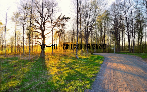 这一切, 都让我们倍感欣慰