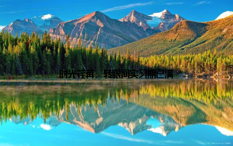 时光荏苒, 转眼间实习期已满